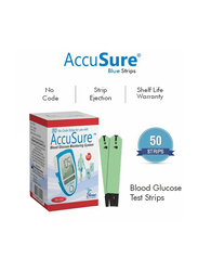 AccuSure Fora Blood Glucose Test Strips, Green