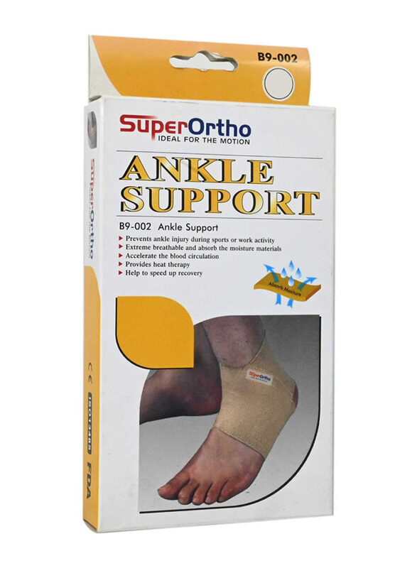 

Super Ortho b9-002 Ankle Support, X-Large, Beige