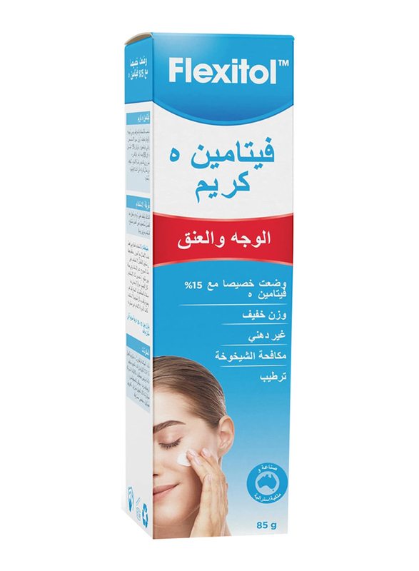 Flexitol Vitamin E Face & Neck Cream, 85gm