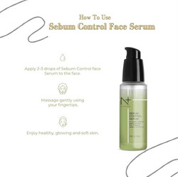 N Plus Professional Sebum Control Face Serum for Acne And Pimple, 30ml