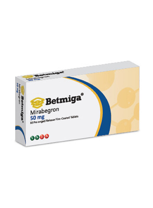 

SAJA Pharmaceutical Betmiga, 50mg, 30 Tablets