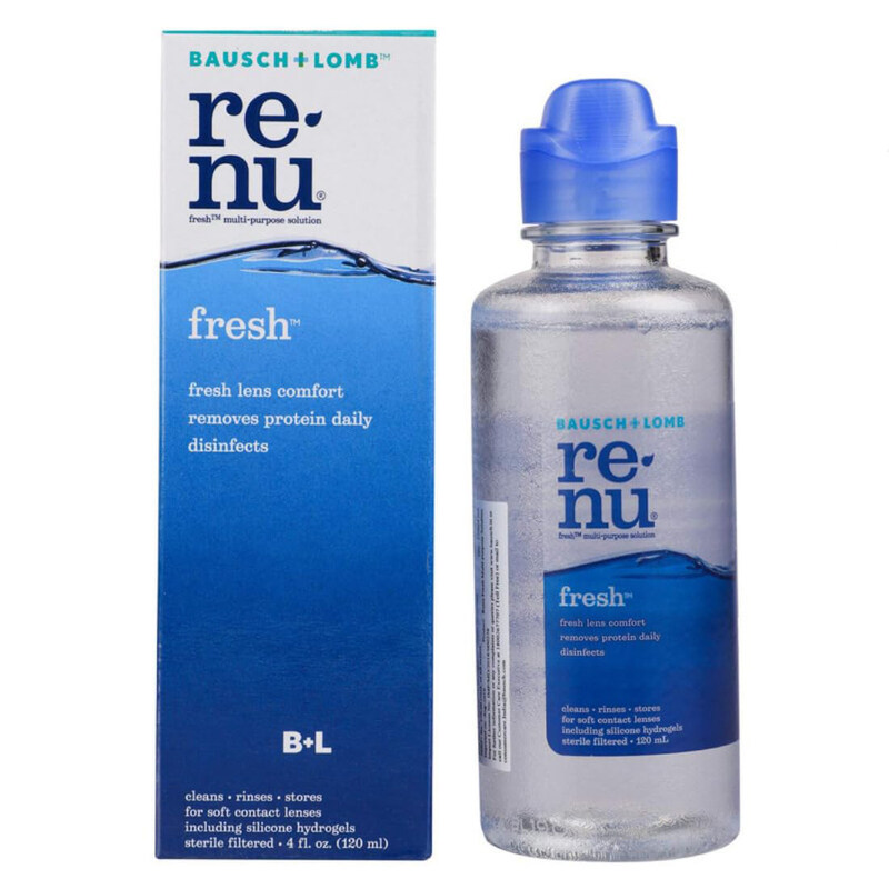 

Bausch & Lomb Renu Fresh Multi-Purpose Contact Lens Solution, 120ml