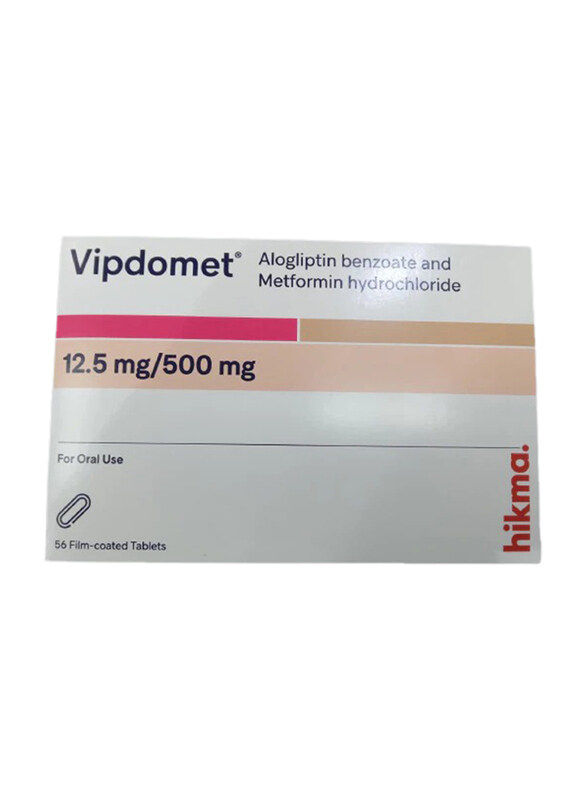 

Merck Vipdomet 12.5Mg/500Mg, 56 Tablets
