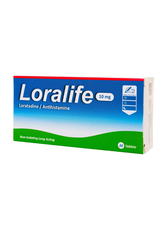 

Life Pharma Loralife 10mg, 20 Tablets