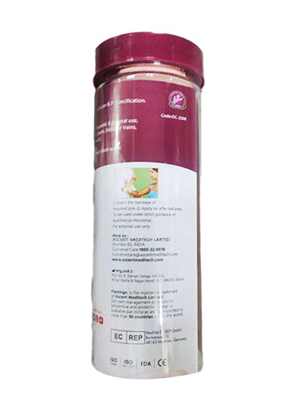 Flamingo Flamicrepe Bandage, 15cm x 4m, Brown