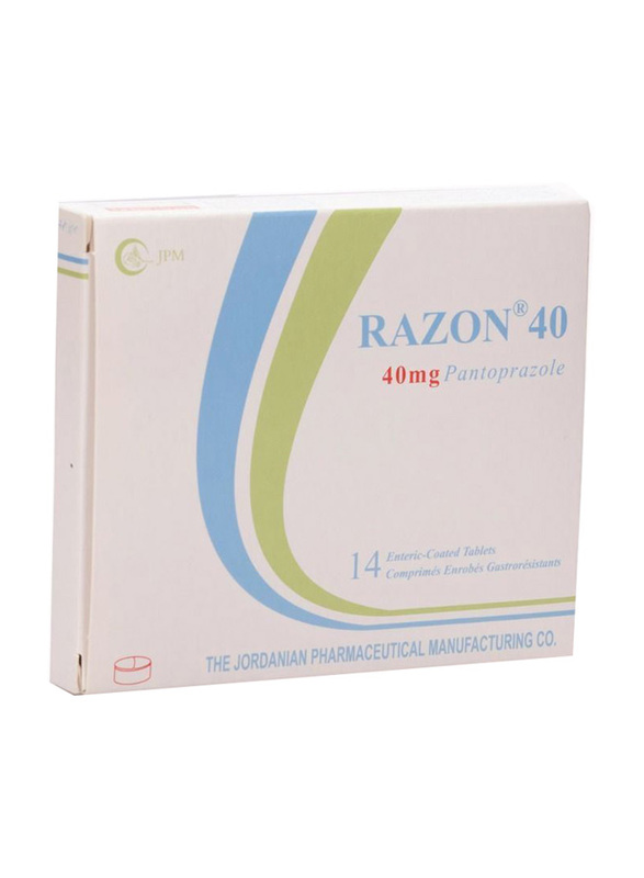 Jordanian Pharmaceuticals Razon Tablet, 40mg, 14 Tablets