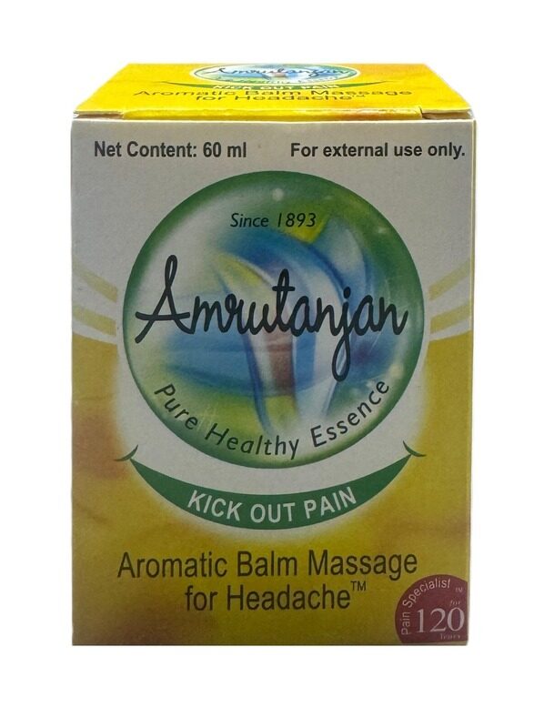 

Amrutanjan Amrutanjan Aromatic Balm Massage for Headache 60ml