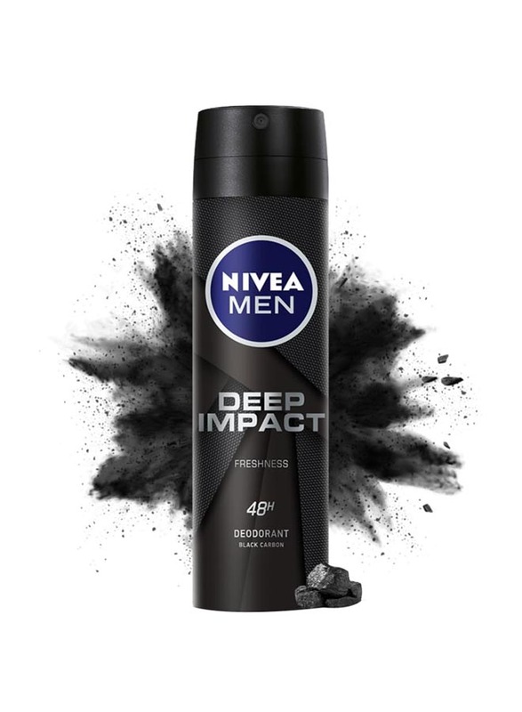 Nivea Mem Deep Impact Freshness Deodorant Spray, 150ml