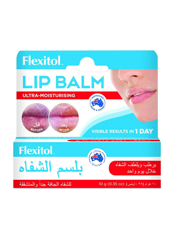 Flexitol Natural Lip Balm, 10gm