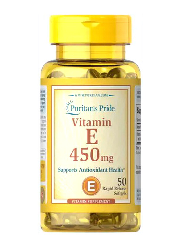 

Puritan'S Pride Vitamin E - 1.000 Iu. Complex Softgels, 50 Pieces