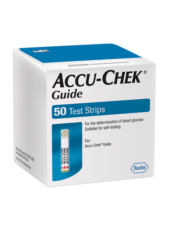 

Accu-Chek Guide Test Strips, 50 Pieces, Multicolour