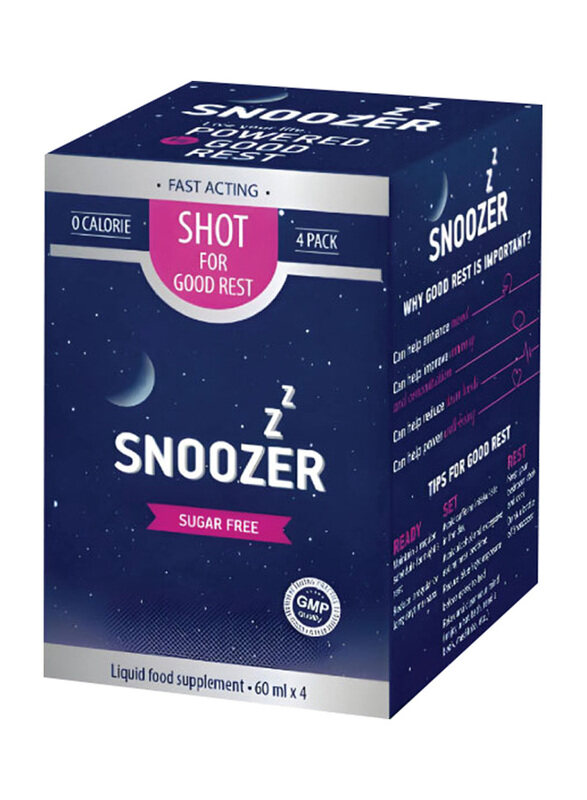 

Snoozer Liquid Sugar Free, 4 x 60ml