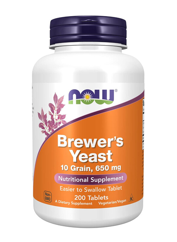 

Now Brewer's Yeast 650mg Tablets, 200 Tablets