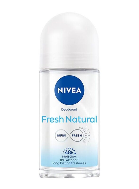 

Nivea Fresh Natural Roll On Deodorant, 50ml