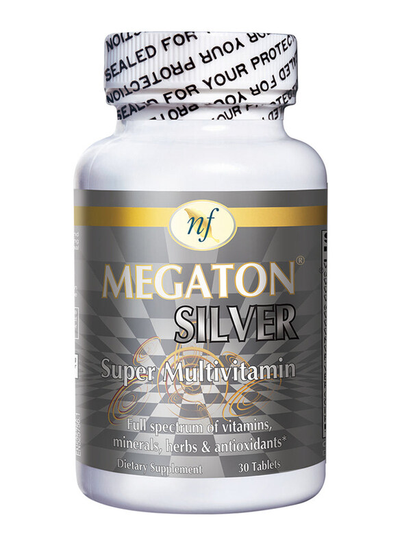 

Natural Fervor Megaton Silver Super Multivitamin, 30 Tablets