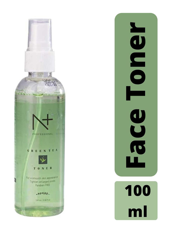 N+ Professional Green Tea Toner for Face, 100ml