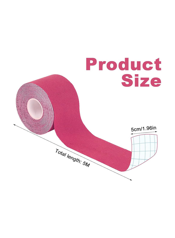 Wolaid Kinesiology Tap, 5cm x 5m, Pink