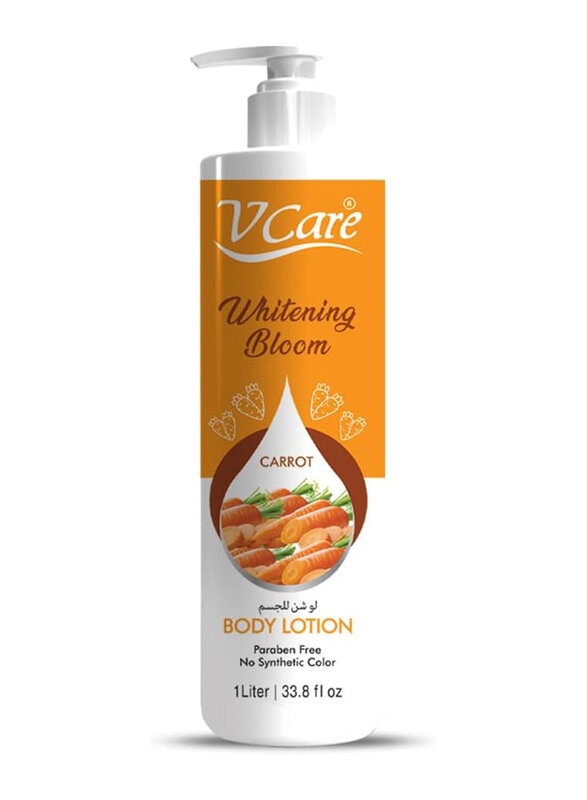 

V Care Carrot Whitening Body Lotion, 1 Liter