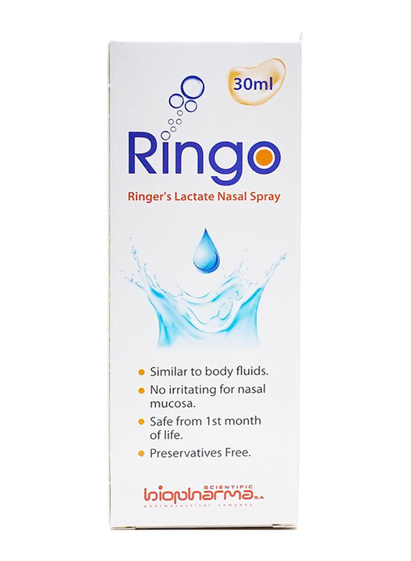 Ringo Ringer Lactate Nasal Spray, 30ml