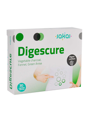 Sakai Digescure Vegetable Capsules, 30 Capsules