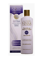 NISIM NewHair BioFactors Shampoo for Normal To Oily Hair, 240ml