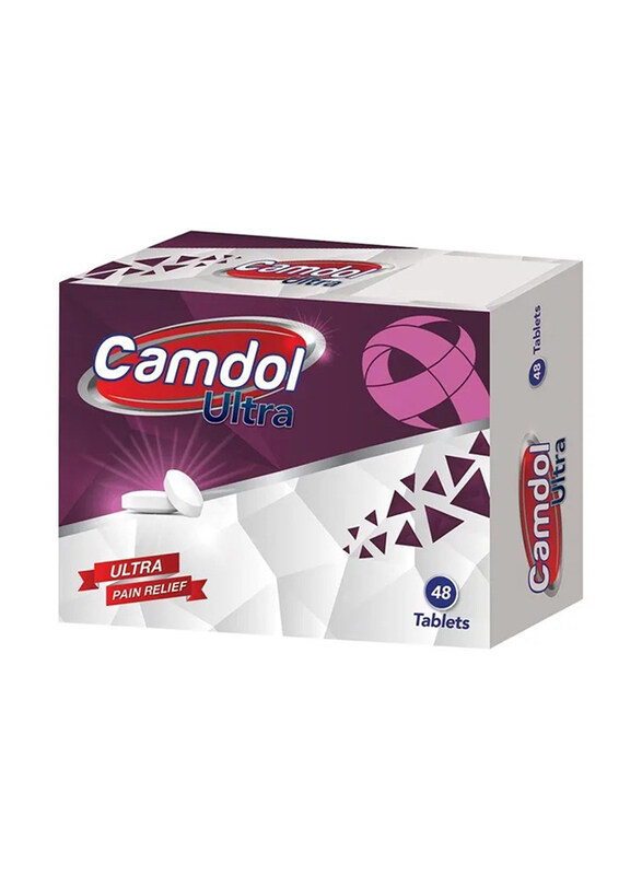

Camdol Ultra Pain Relief 500mg/65mg Tablet, 48 Tablets