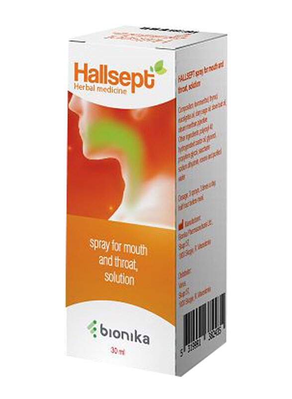 

Bionika Hallsept Mouth & Throat Spray, 30ml