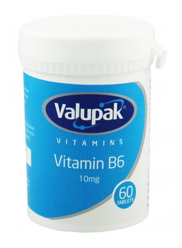

Green Pharma Valupak Vitamin B6, 10mg, 60 Tablets