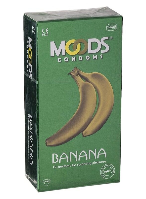 

Moods Moods Banana Condoms 12'S