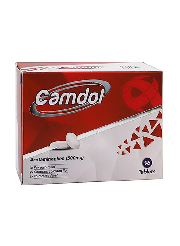 

Camdol Acetaminophen 500mg Tablets, 96 Tablets