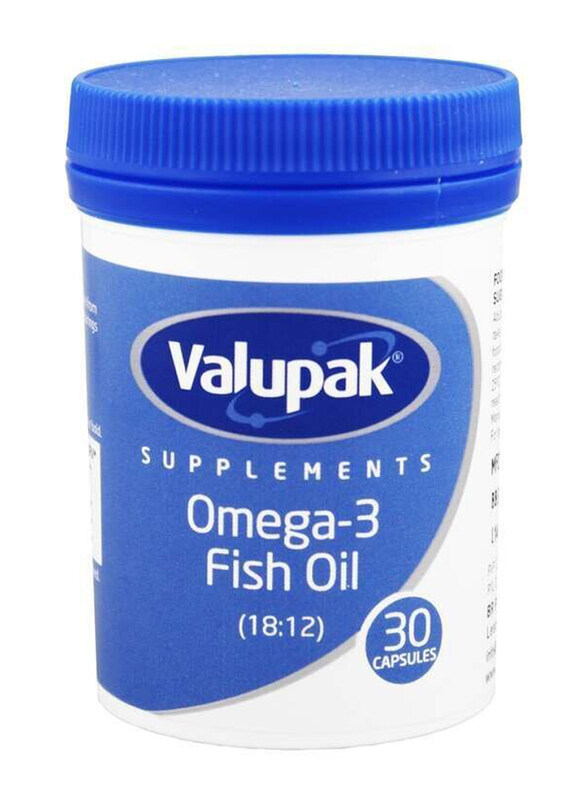 

Green Pharma Valupak Omega-3 Fish Oil, 30 Tablets