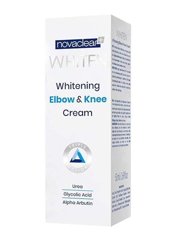 Novaclear Whiten Whitening Elbow & Knee Cream, 50ml