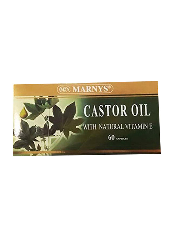 

M7 Marnys Castor Oil, 60 Capsules