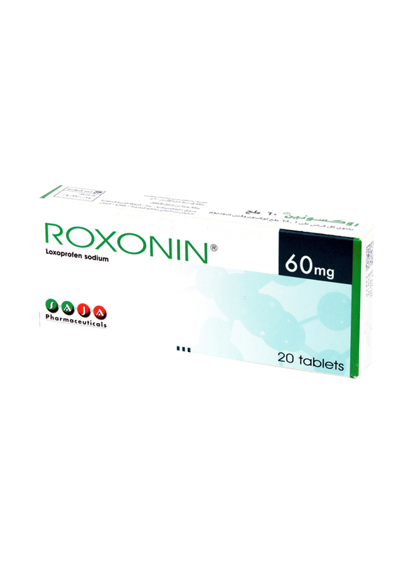 SAJA Pharmaceutical Roxonin, 60mg, 20 Tablets