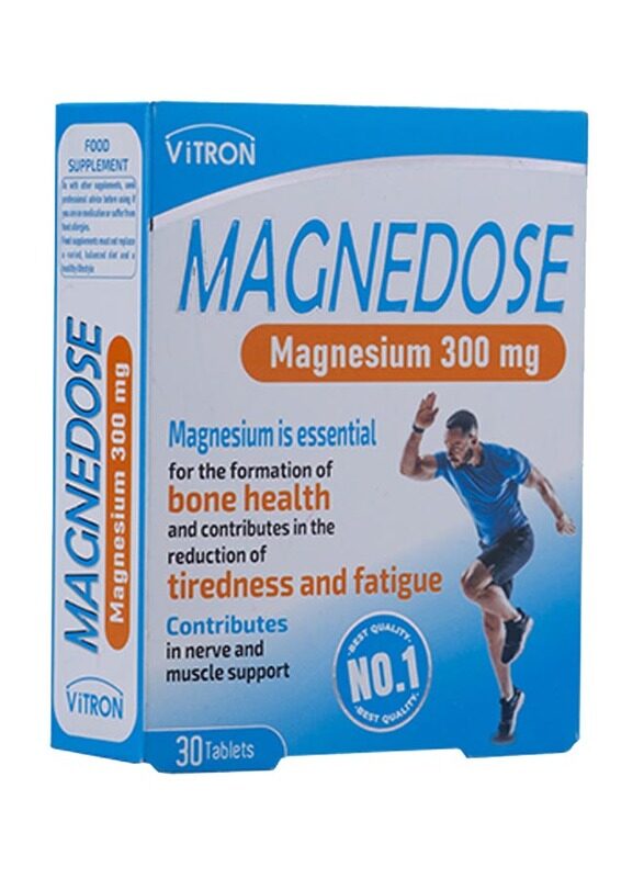 

Vitron Magnedose 300Mg, 30 Tablets