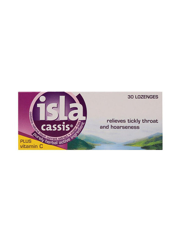 

Generic Isla Cassis Lozenges, 30 Lozenges