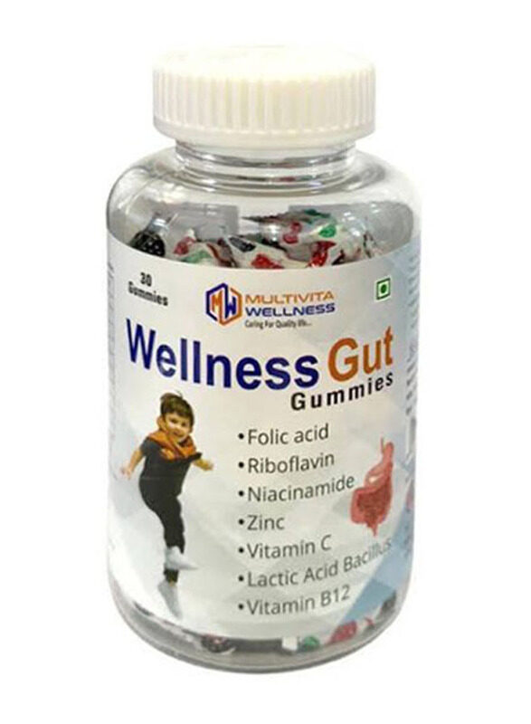 

Multivita Wellness Wellness Gut Vit B12 Gummies, 30 Gummies