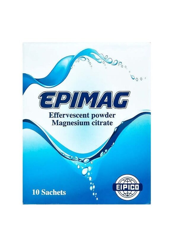 

EPIMAG Epimag Effervescent Powder Magnesium Citrate, 10 Sachets