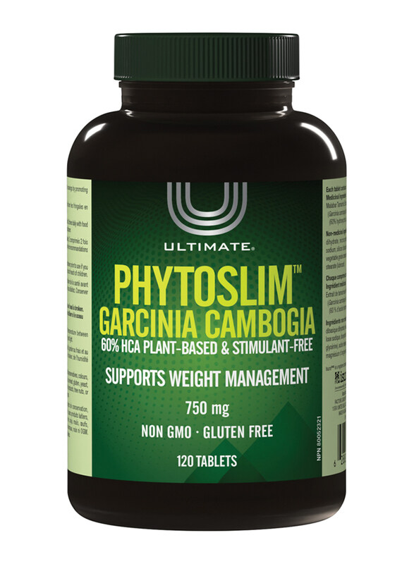 

Ultimate Phytoslim Garcinia Cambogia 750mg, 120 Tablets