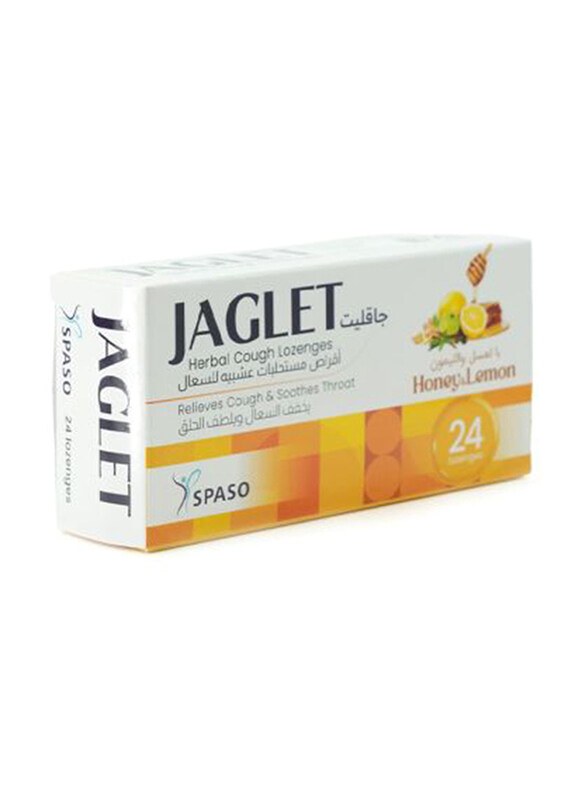 

Spaso Jaglet Honey & Lemon Herbal, 24 Lozenges