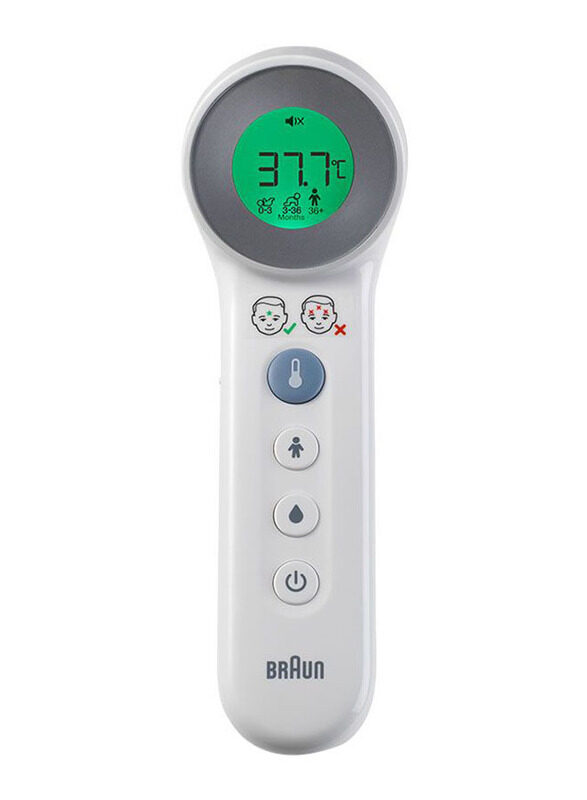 

Braun No Touch Thermometer, BNT400, White