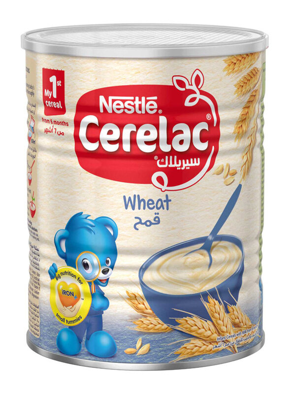 

Nestle Infant Cereals With Iron+ Wheat, 400g