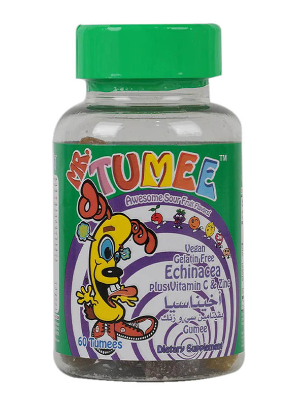 

Mr.Tumee Echinacea + Vit-C + Zinc Gummies, 60 Gummies