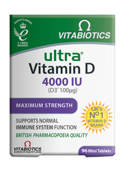 Vitabiotics Ultra Vitamin D3 4000Iu, 96 Tablets