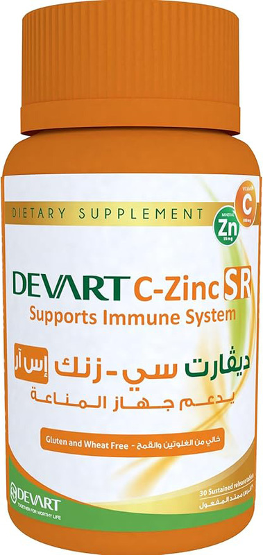 Devart C Zinc, 30 Tablets