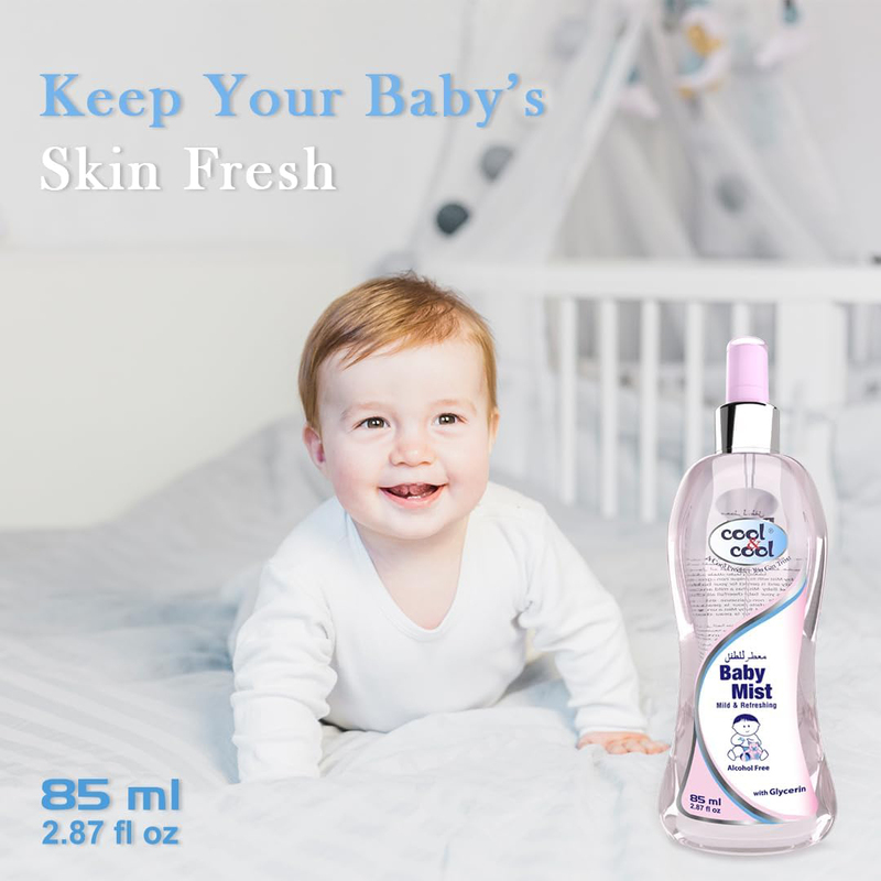 Cool & Cool 85ml Baby Mist, Clear