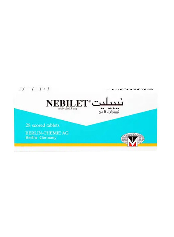 

Menarini International Nebilet 5mg, 28 Tablets
