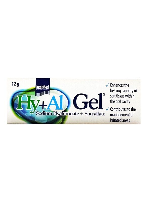 

InterMed Hy + Al Gel 12G, Sodium Hyaluronate + Sucralfate