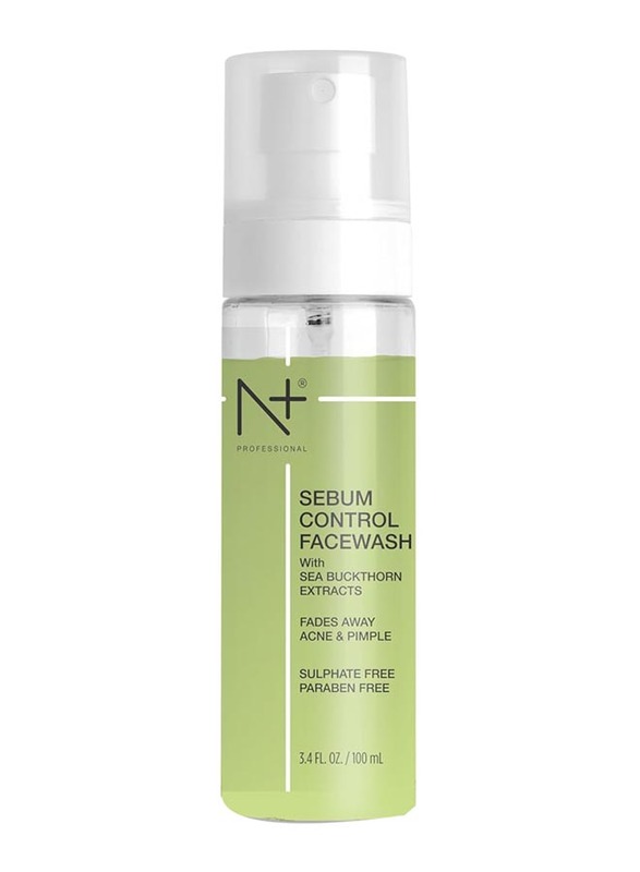 N+ Professional Sebum Control Face Wash, 100ml