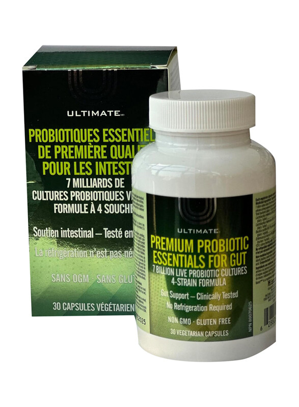 

Ultimate Premium Probiotic Essentials for Gut, 30 Veg Capsules